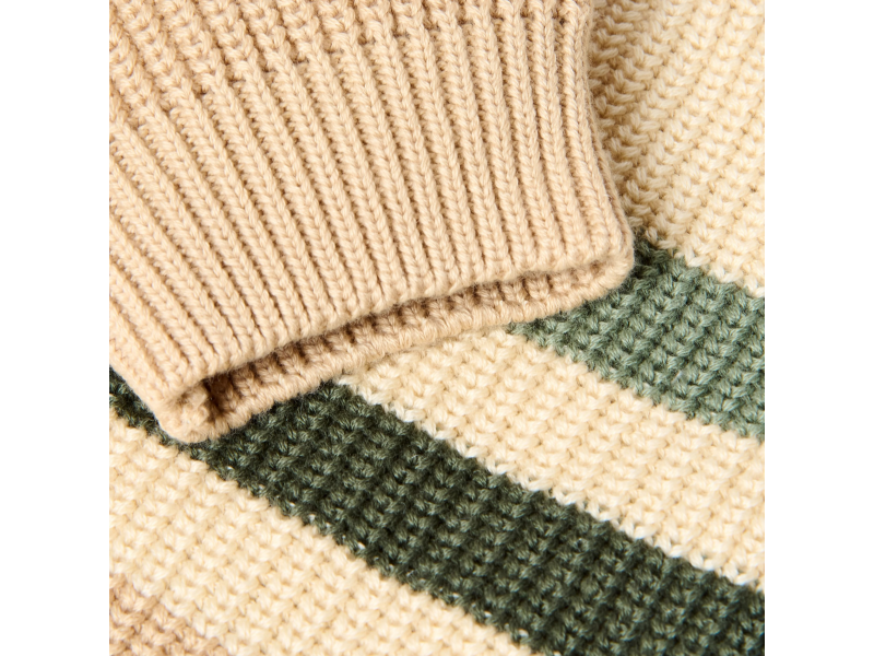 Svetřík pletený Warm Taupe vel. 86