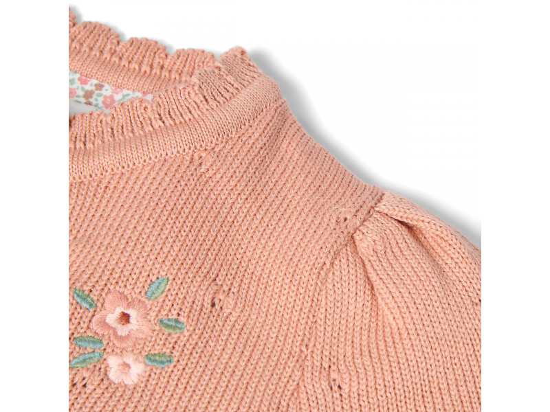 Kardigan pletený Deep Pink vel. 80