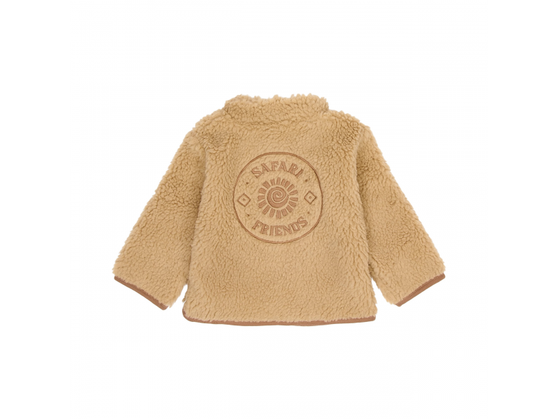 Kabátek Teddy Warm Taupe vel. 92