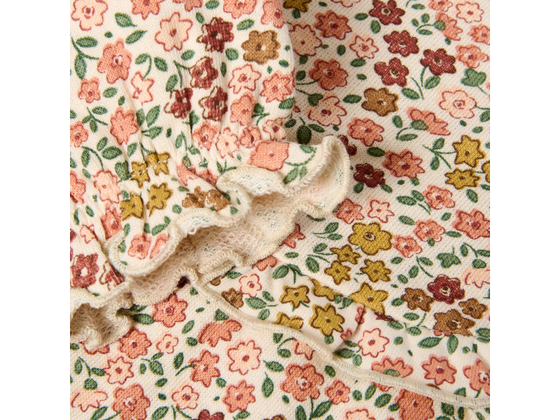 Šaty dlouhý rukáv Safari Flowers vel. 74