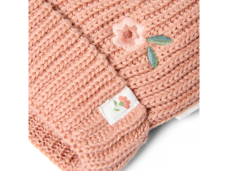 Čepička pletená Deep Pink vel. 74-86