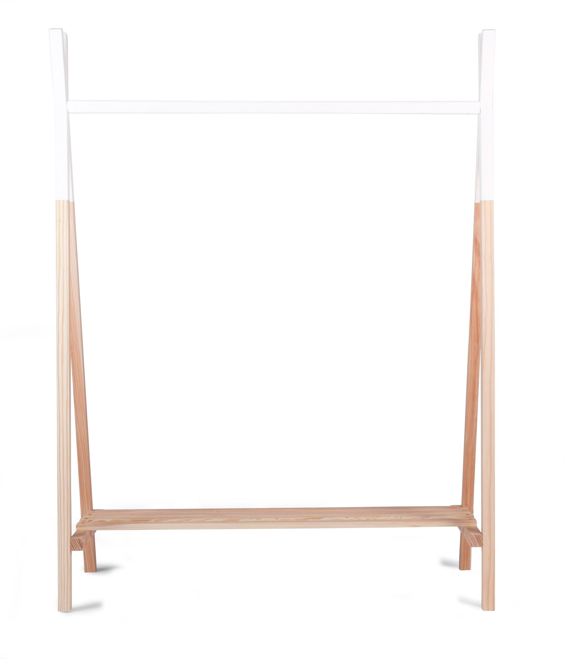 Stojan na oblečení Tipi dřevěný