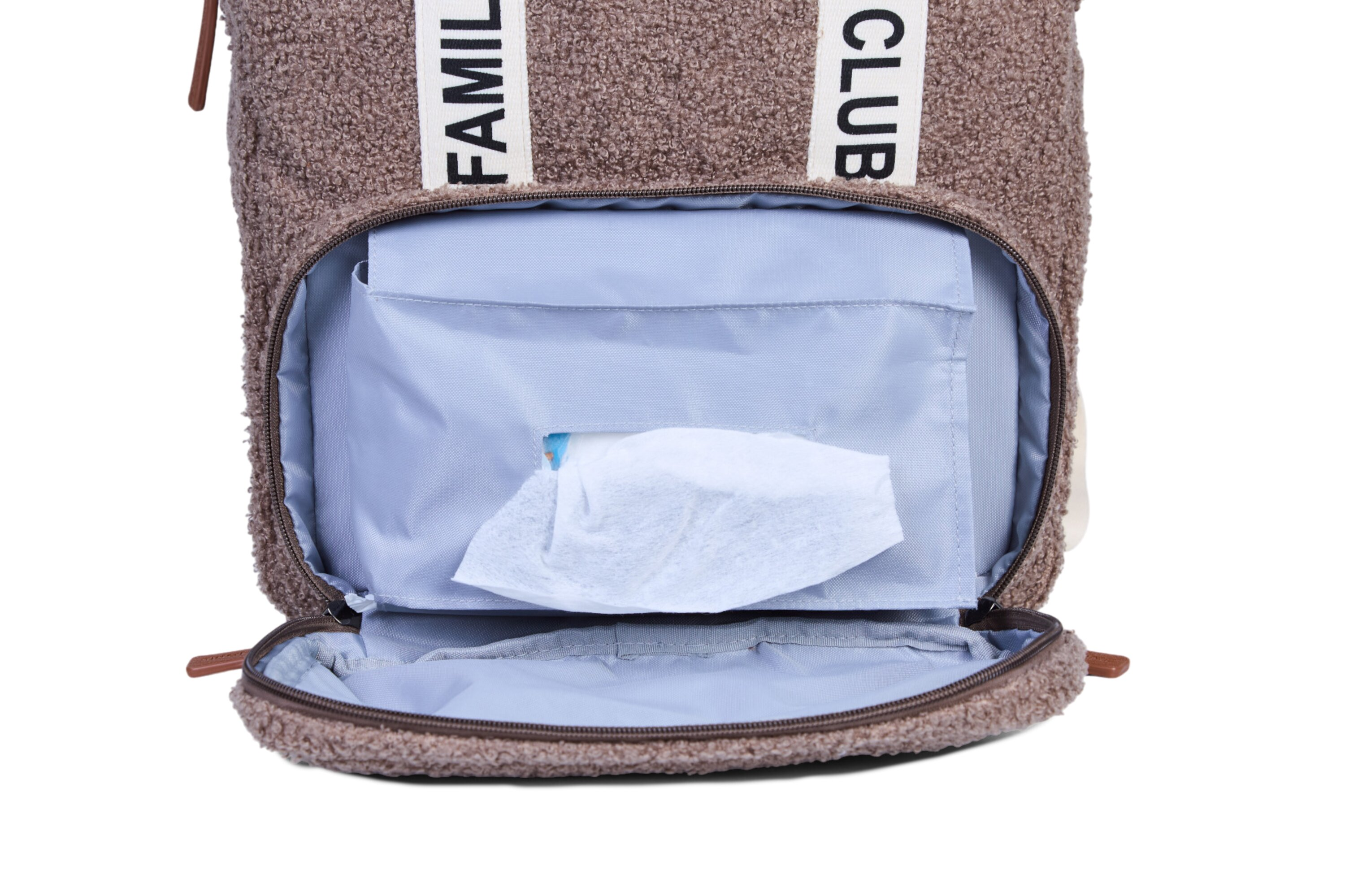 Přebalovací batoh Family Club Signature Teddy Soft Brown