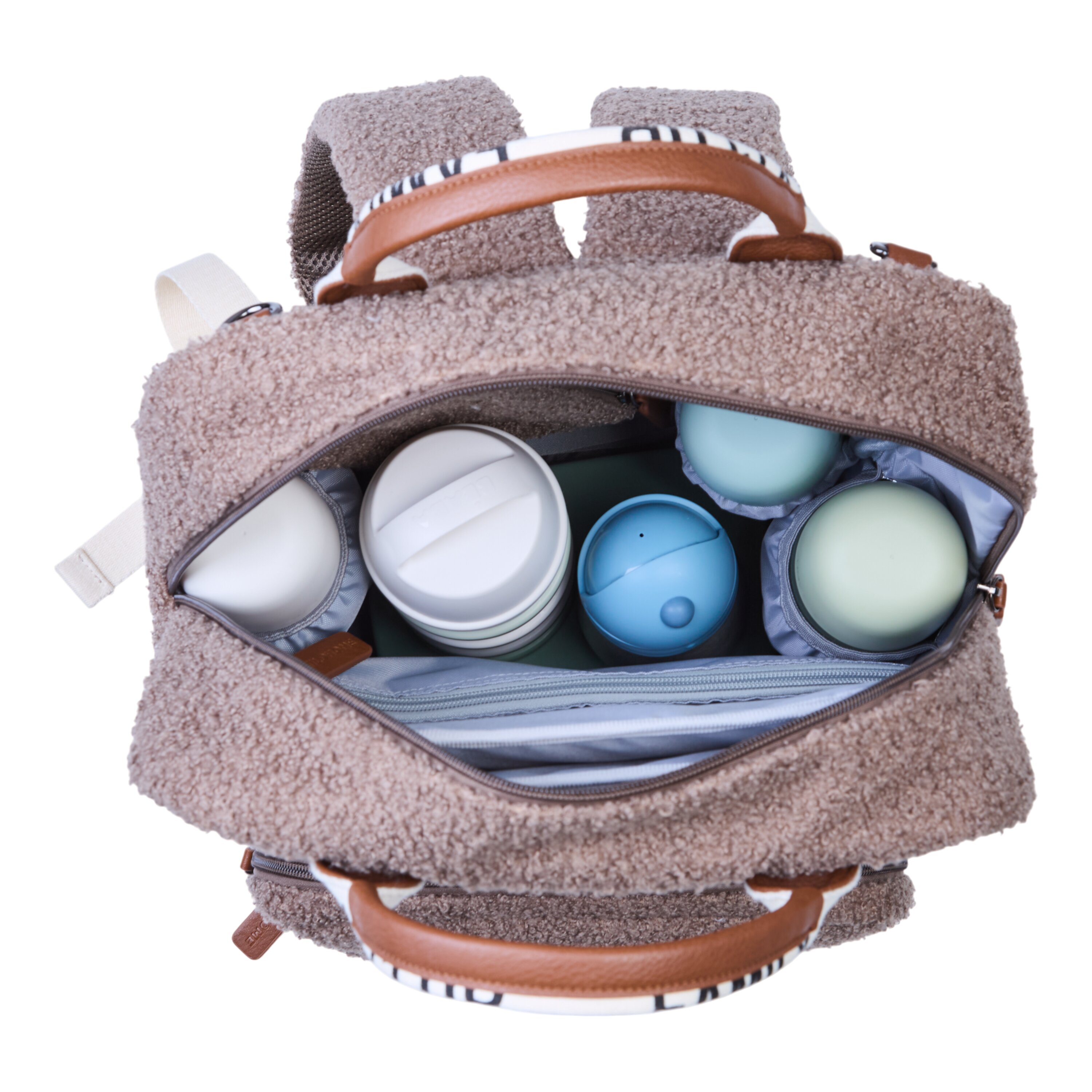 Přebalovací batoh Family Club Signature Teddy Soft Brown