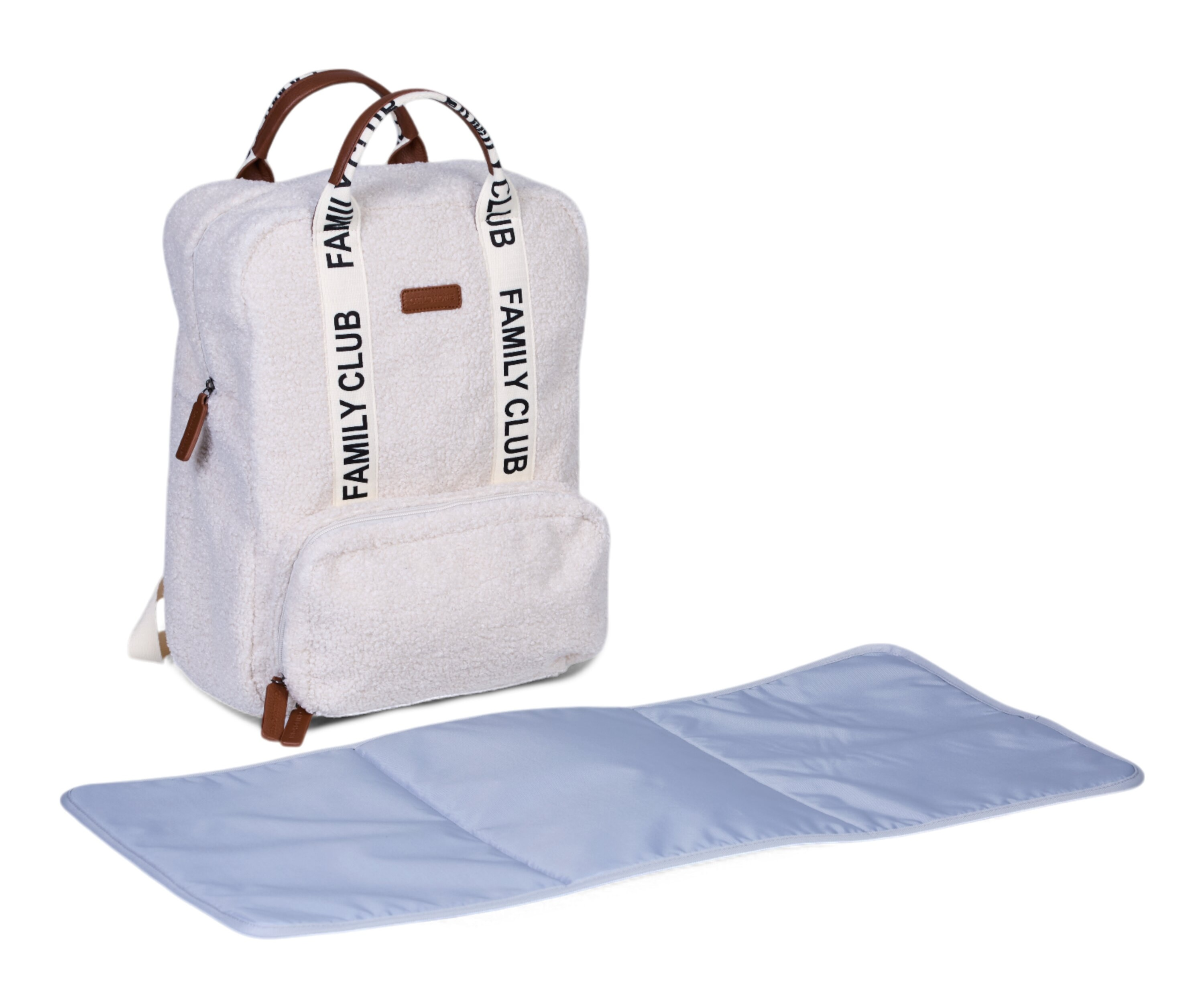 Přebalovací batoh Family Club Signature Teddy Off White
