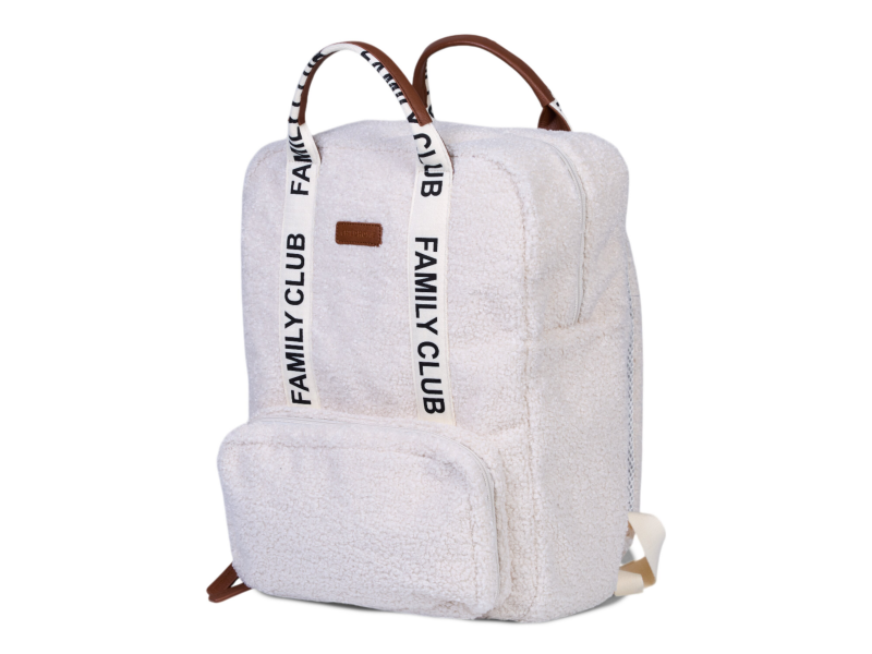 Přebalovací batoh Family Club Signature Teddy Off White