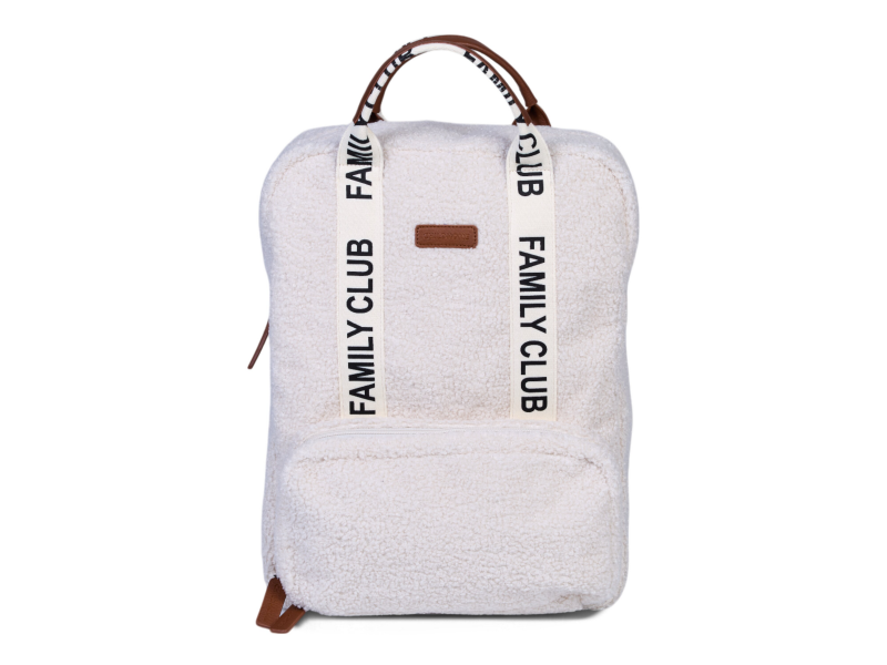 Přebalovací batoh Family Club Signature Teddy Off White