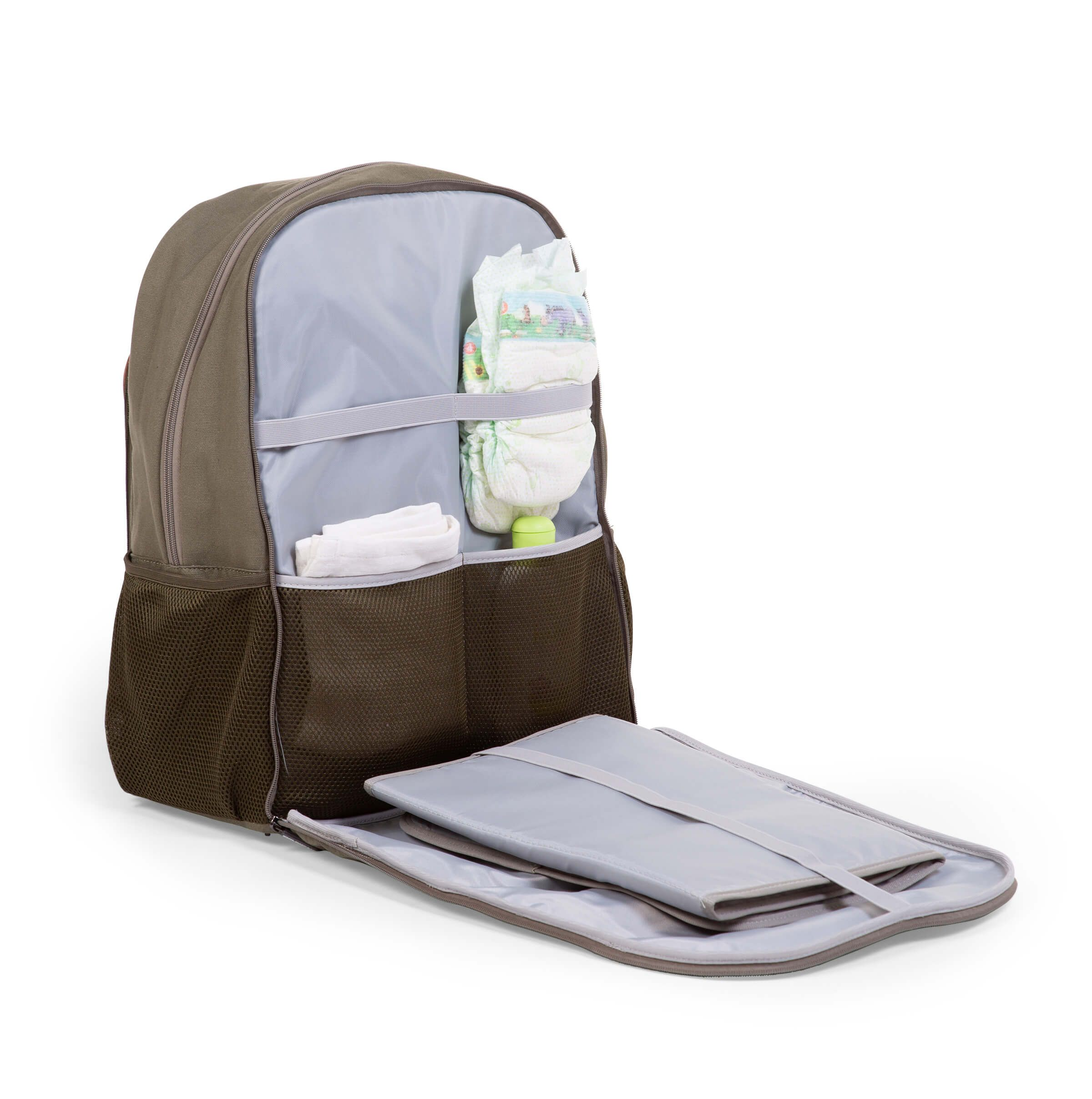 Přebalovací batoh Daddy Bag Canvas Khaki