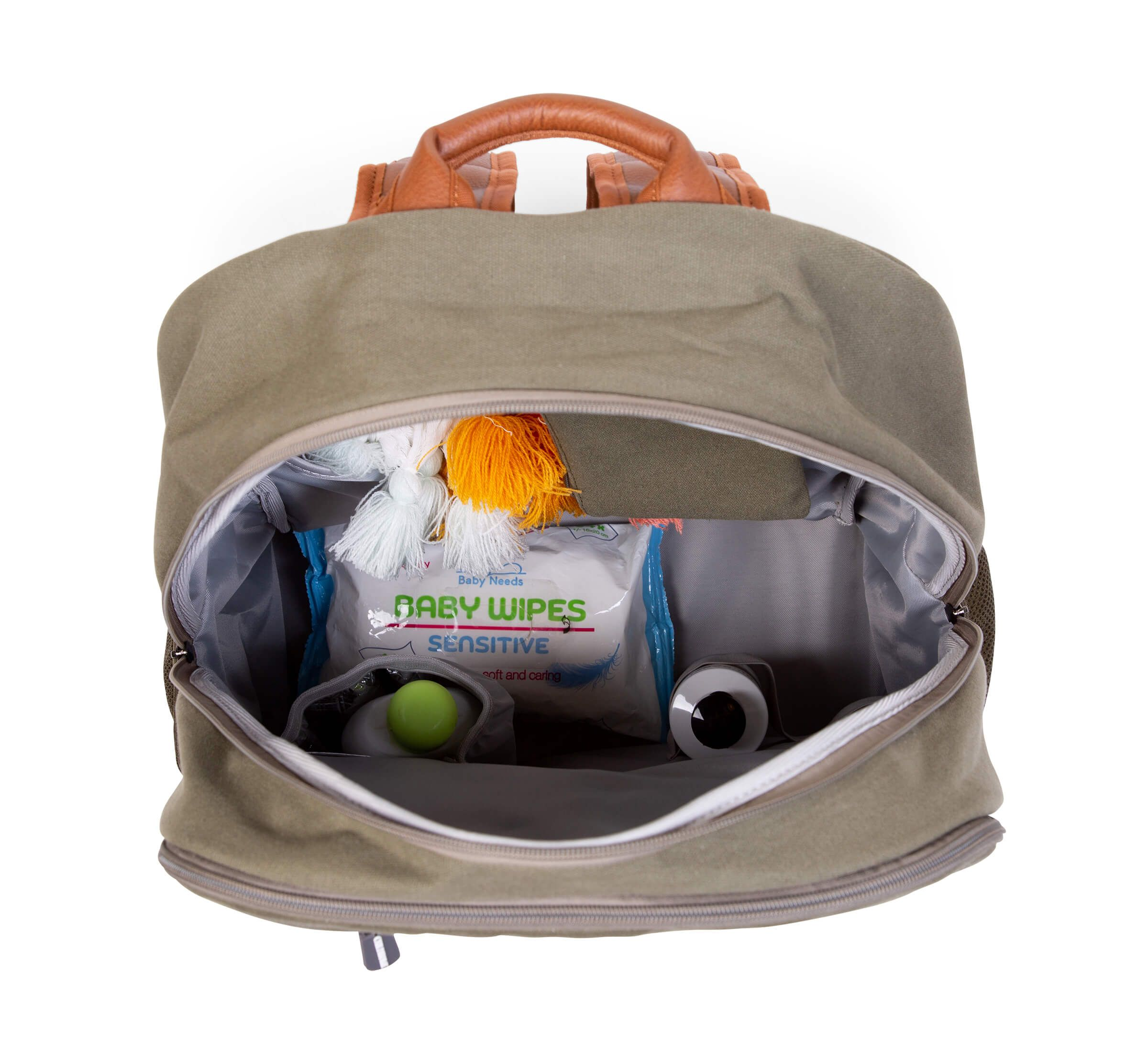 Přebalovací batoh Daddy Bag Canvas Khaki