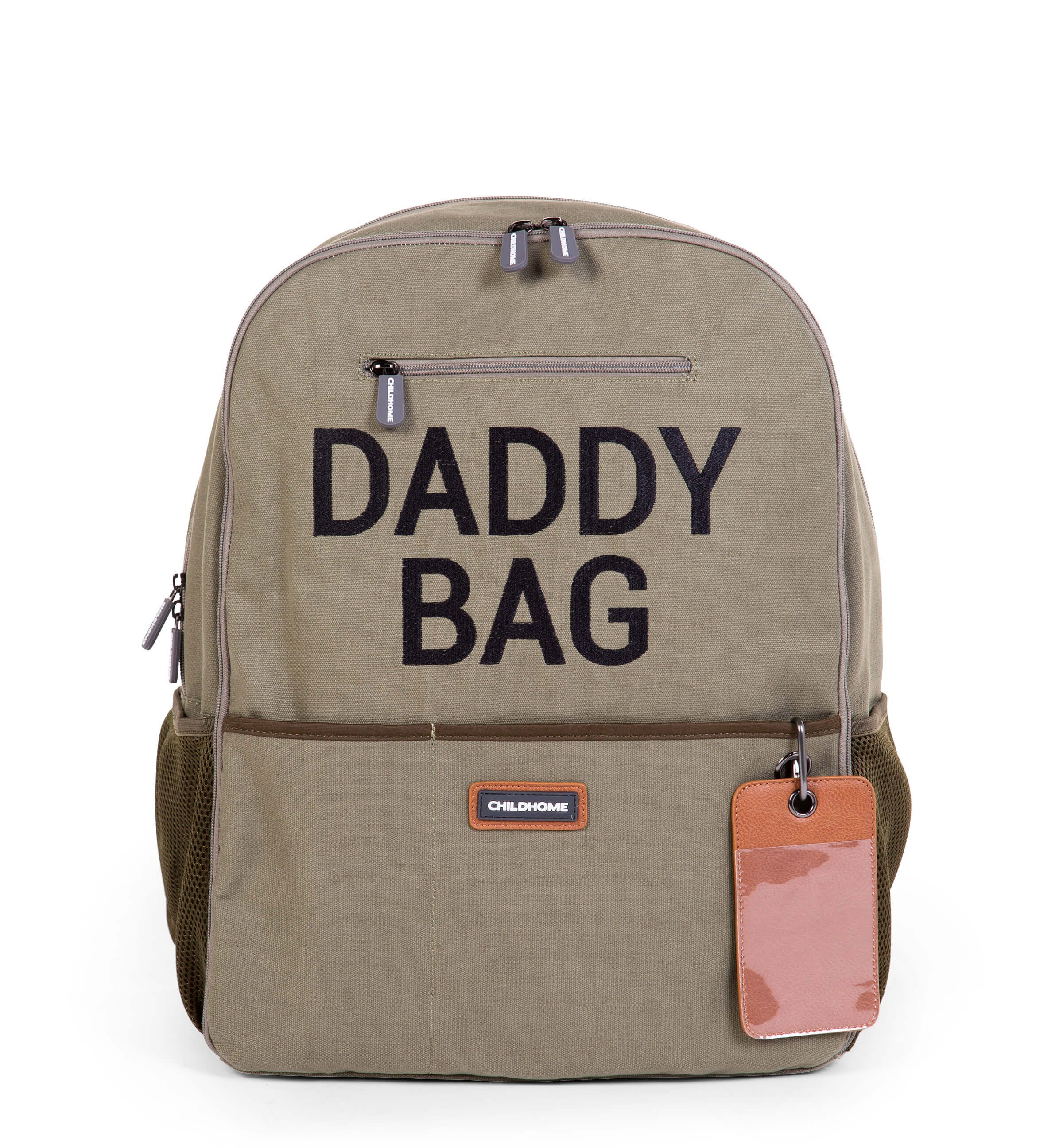 Prebaľovací batoh Daddy Bag Canvas Khaki