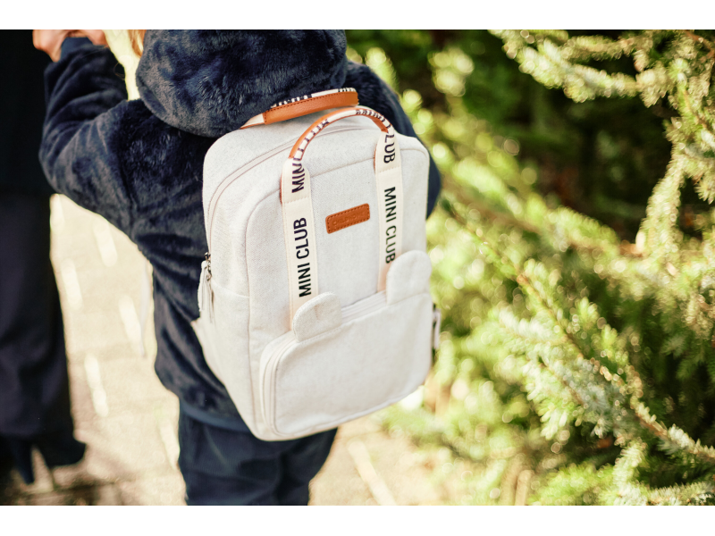 Dětský batoh Mini Club Signature Off White