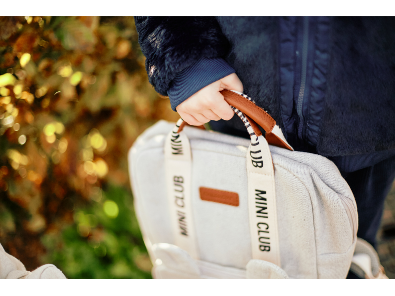 Dětský batoh Mini Club Signature Off White