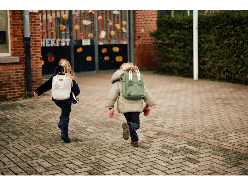 Dětský batoh Mini Club Signature Off White