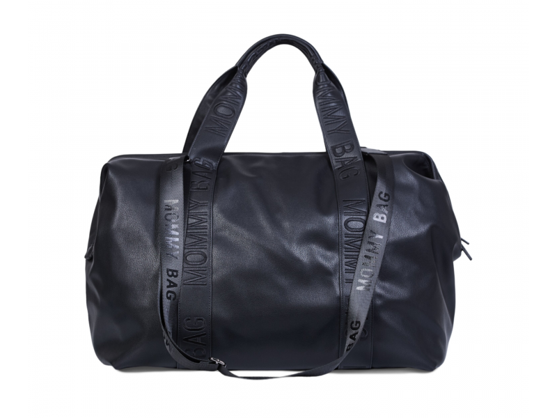 Přebalovací taška Mommy Bag Signature Vegan Leather Black