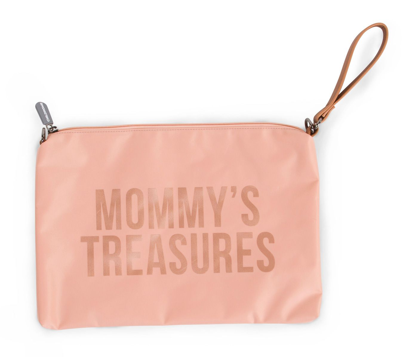 Pouzdro na zip s poutkem Pink Copper