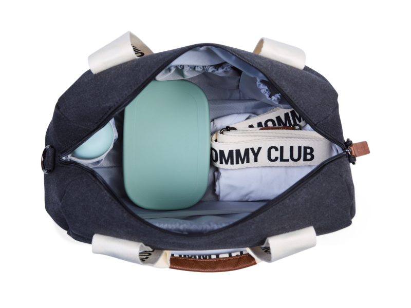 Přebalovací taška Mommy Club Signature Canvas Black