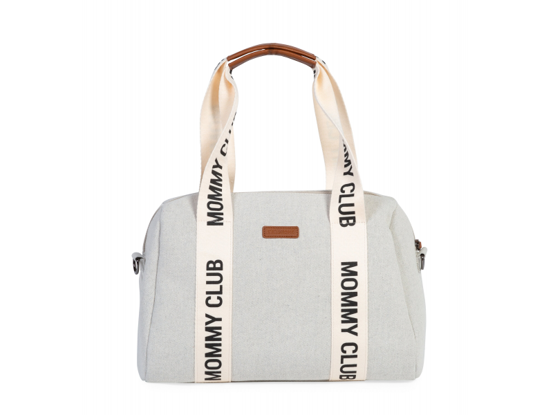Přebalovací taška Mommy Club Signature Canvas Off White