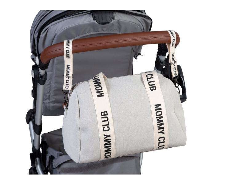 Přebalovací taška Mommy Club Signature Canvas Off White