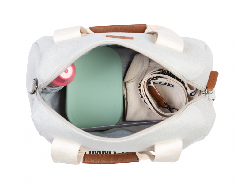 Přebalovací taška Mommy Club Signature Canvas Off White