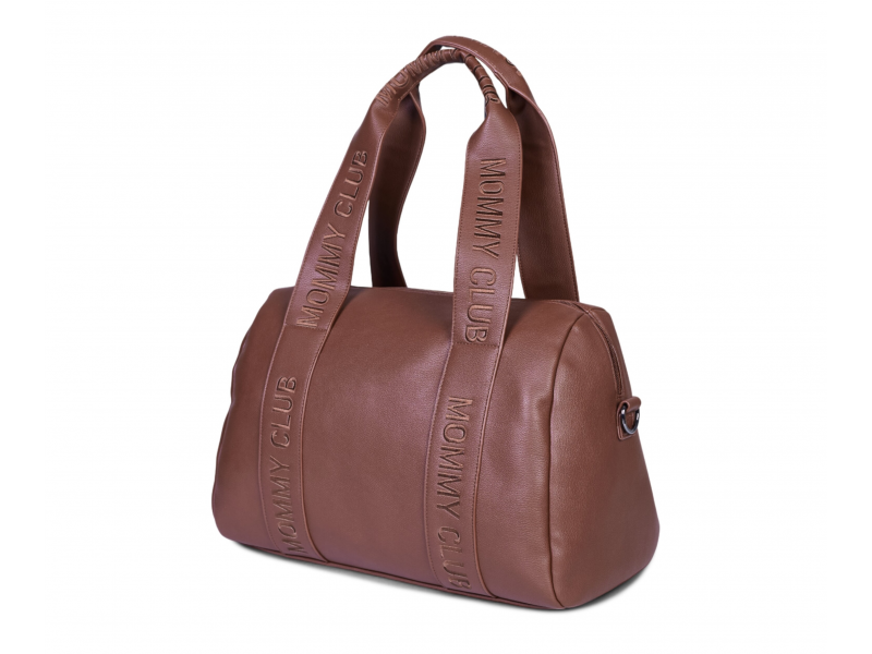 Přebalovací taška Mommy Club Signature Vegan Leather Dark Brown