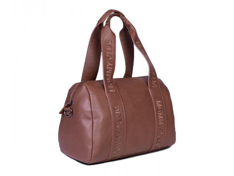 Přebalovací taška Mommy Club Signature Vegan Leather Dark Brown