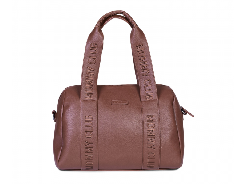 Přebalovací taška Mommy Club Signature Vegan Leather Dark Brown