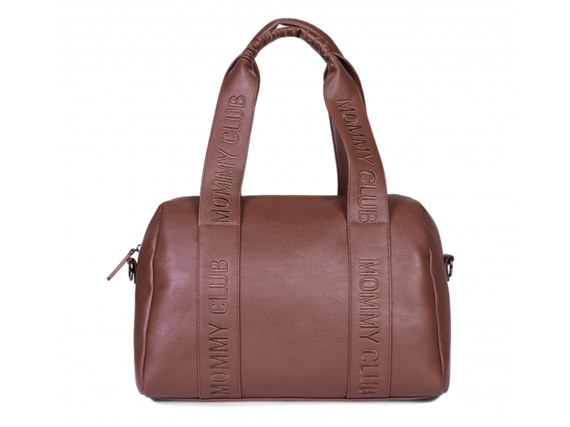 Přebalovací taška Mommy Club Signature Vegan Leather Dark Brown
