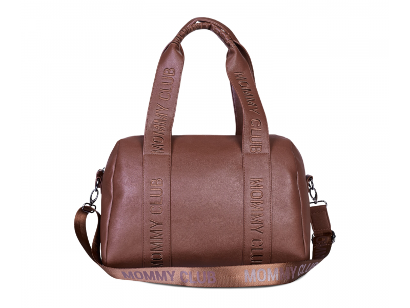 Přebalovací taška Mommy Club Signature Vegan Leather Dark Brown