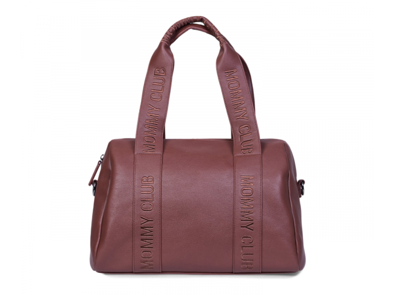 Přebalovací taška Mommy Club Signature Vegan Leather Dark Brown