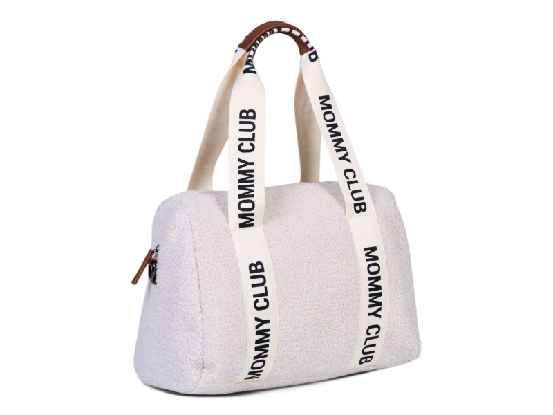 Přebalovací taška Mommy Club Signature Teddy Off White