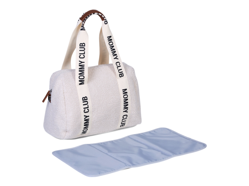 Přebalovací taška Mommy Club Signature Teddy Off White