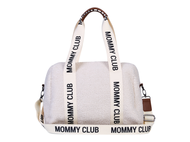 Přebalovací taška Mommy Club Signature Teddy Off White