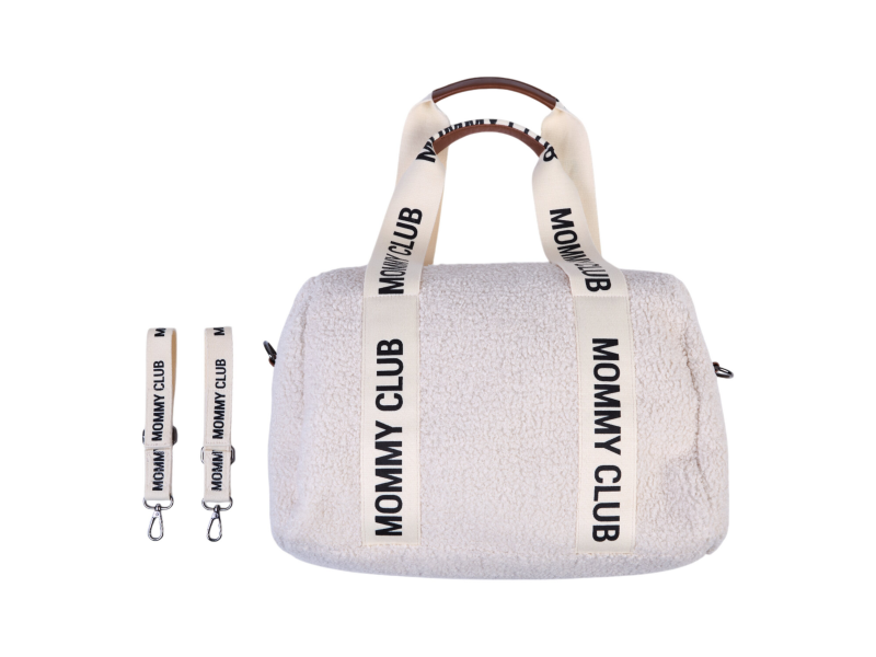 Přebalovací taška Mommy Club Signature Teddy Off White