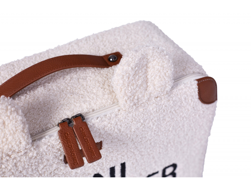 Dětský cestovní kufr Teddy Off White