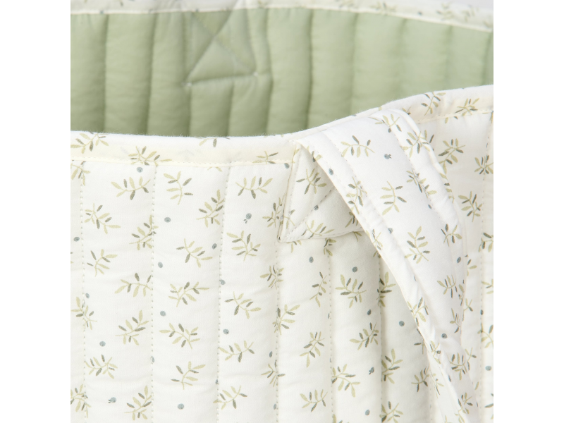 Košík textilní oboustranný extra velký Blueberry Leaves