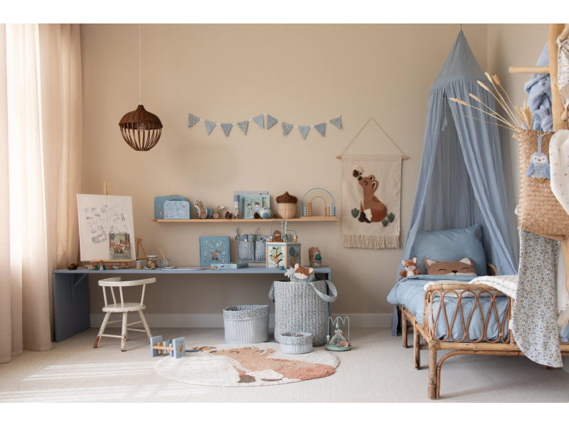 Košík textilní oboustranný extra velký Forest Adventure