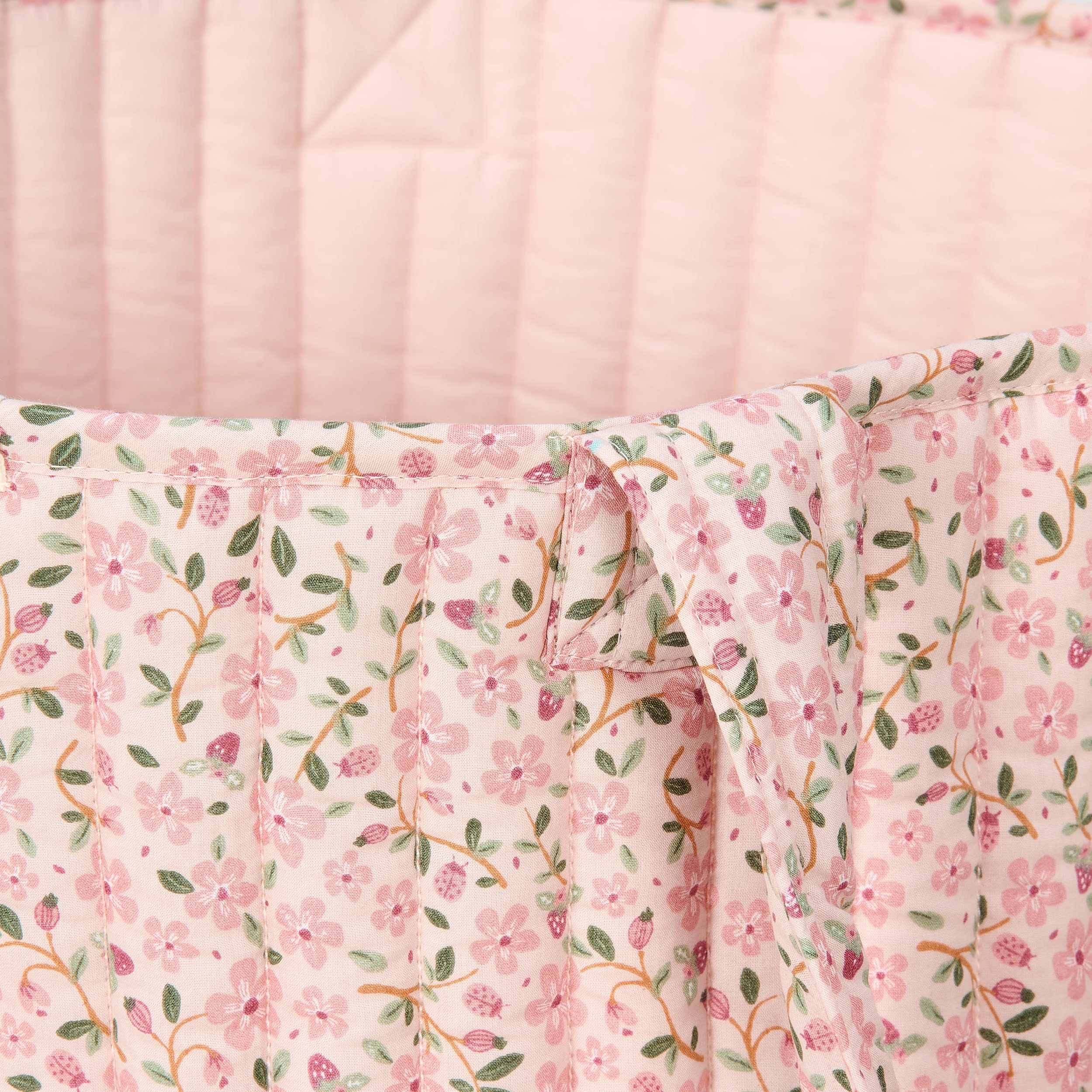 Košík textilní oboustranný extra velký Fairy Floral