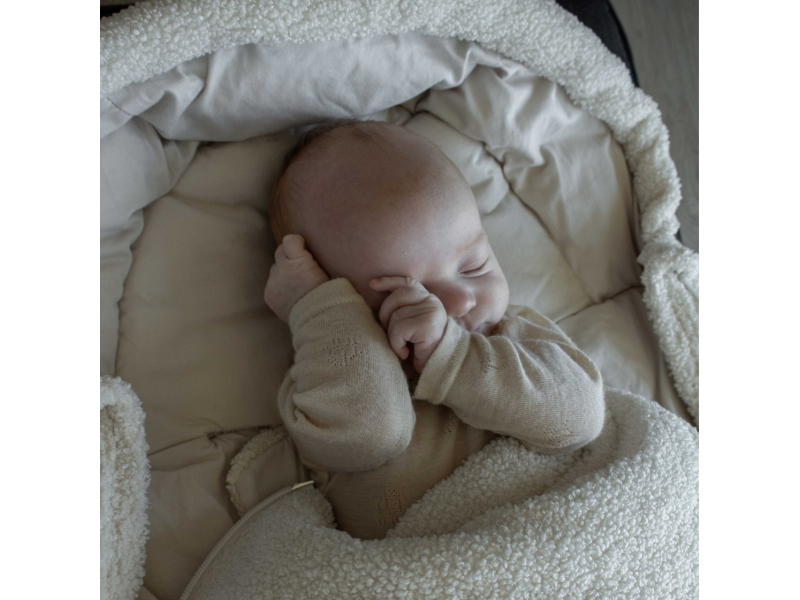 Fusak péřový Fnugg Teddy Ivory