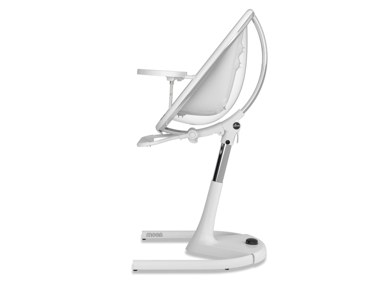 Židlička Moon White / Black