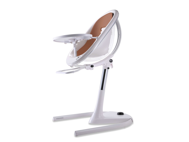 Židlička Moon White / Camel