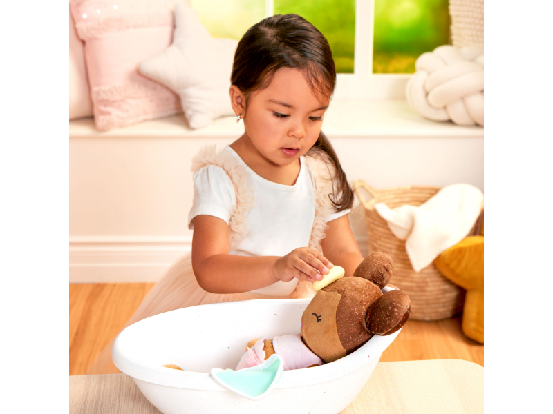 Panenka plyšová do vany Light Brown Hair