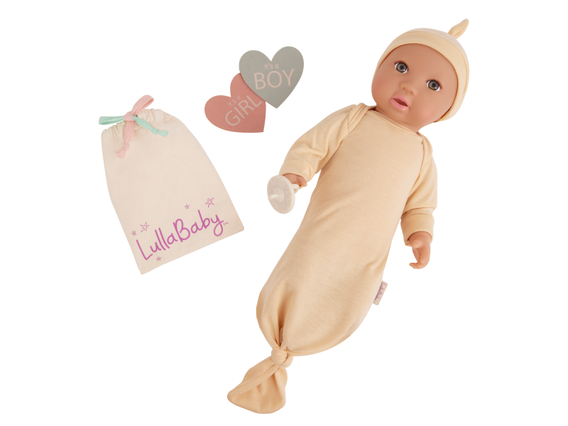 Panenka 35 cm s překvapením Gender Reveal