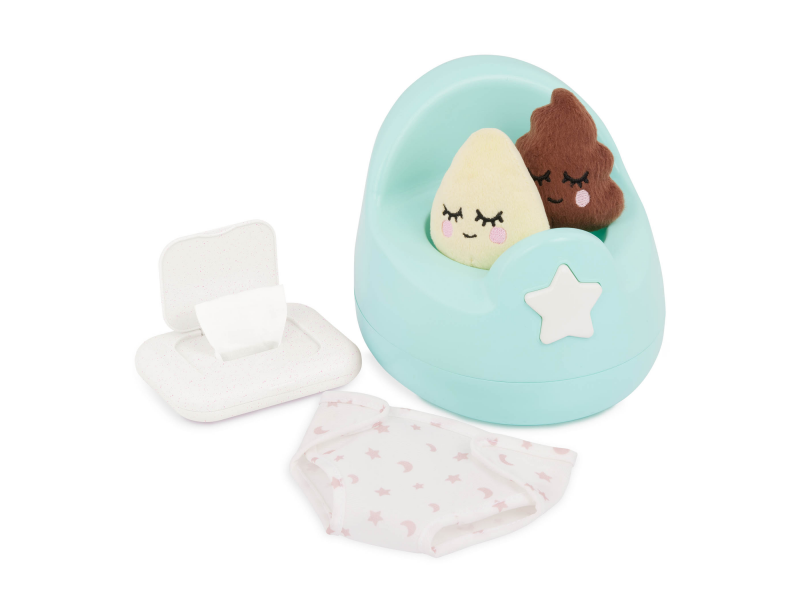 Nočník pro panenky s doplňky