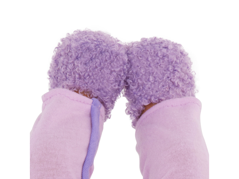 Dupačky pro panenku fialové s doplňky