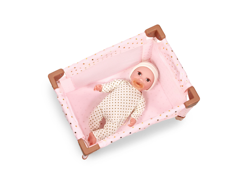 Postýlka pro panenku s doplňky