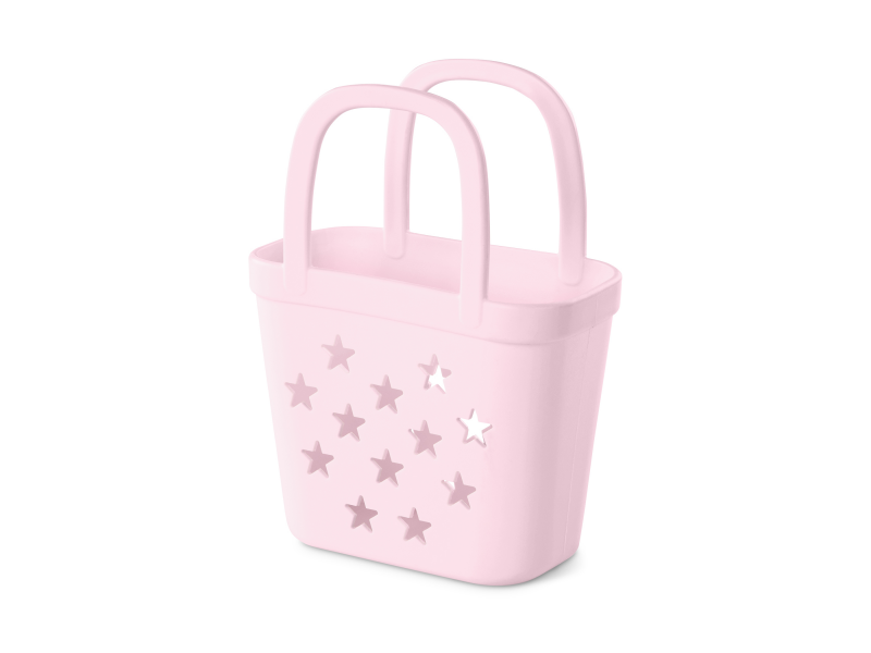 Panenky plyšové do vany v košíku Pink