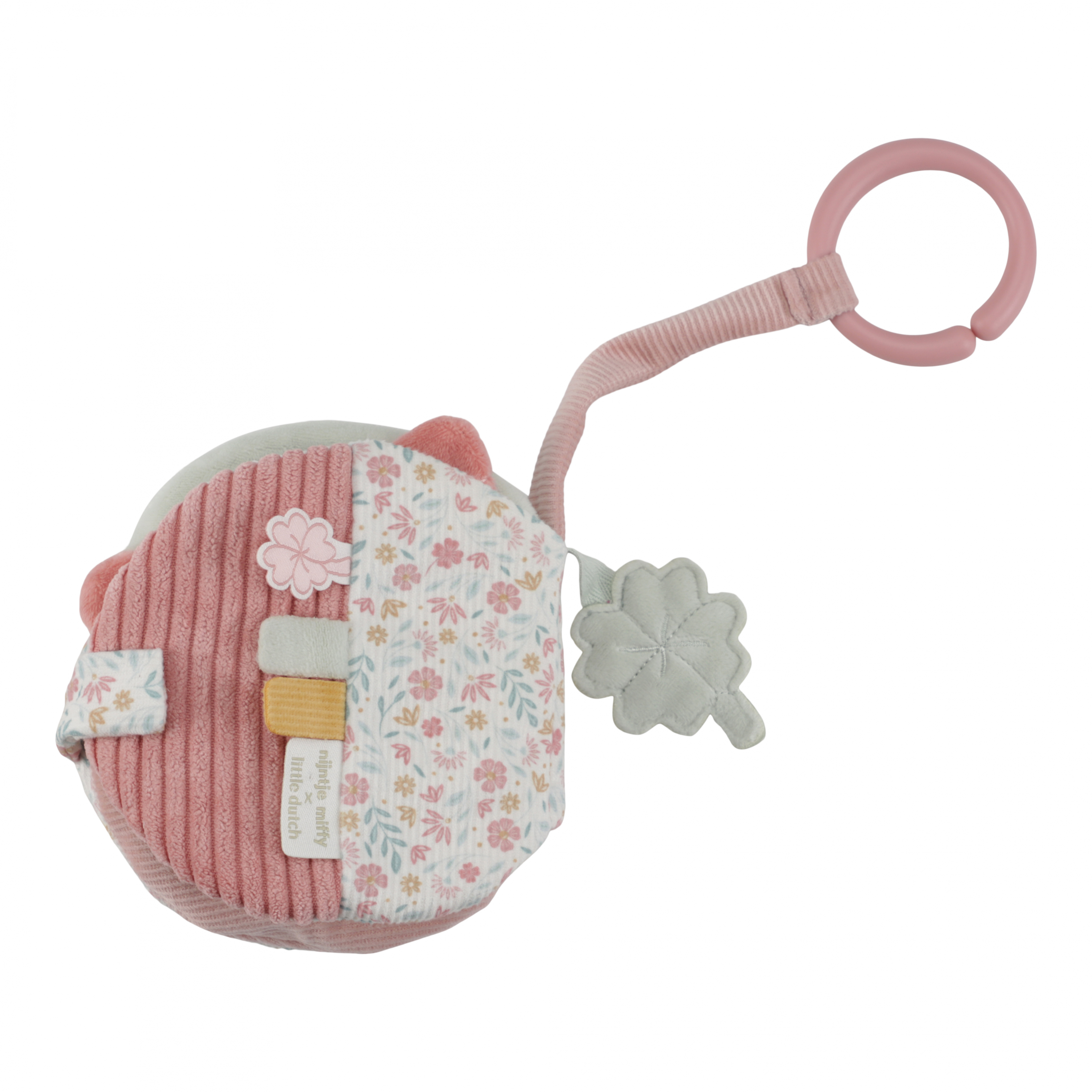 Závěsná textilní knížka králíček Miffy Lucky Blossom