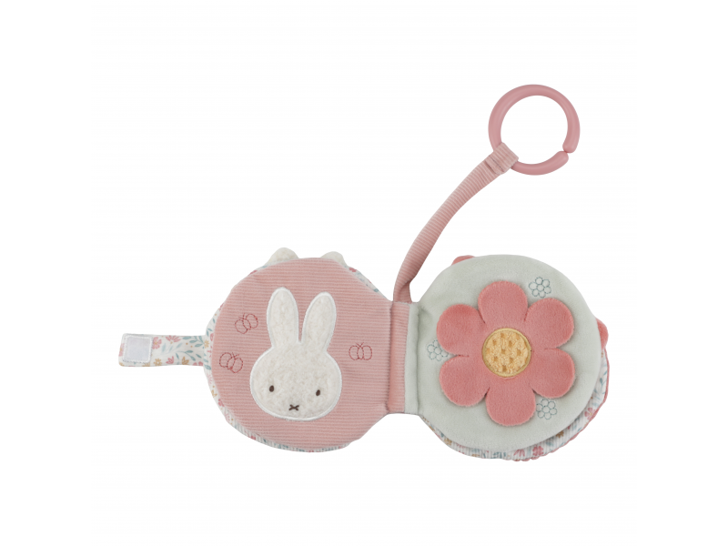 Závěsná textilní knížka králíček Miffy Lucky Blossom