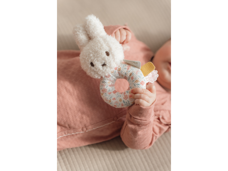 Chrastítko králíček Miffy Lucky Blossom