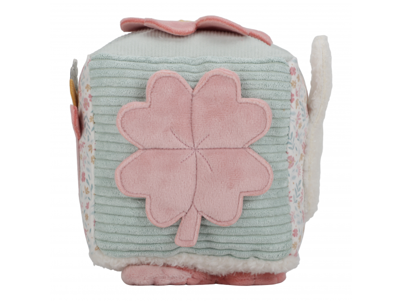 Kostka textilní s aktivitami králíček Miffy Lucky Blossom